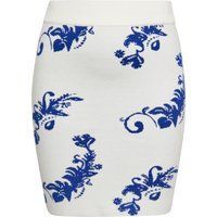 Floral Jacquard Minirock