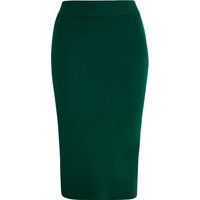 Faina Jersey Bleistiftrock Damen Smaragdgrün