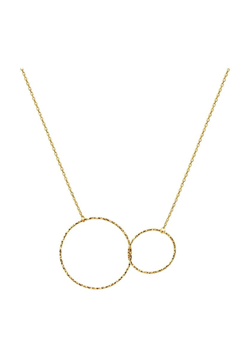 Halskette mit ineinandergreifenden Kreisen