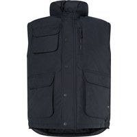 Herren Steppweste mit Utility-Taschen