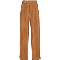 Damen Weite Plisseehose mit weitem Bein