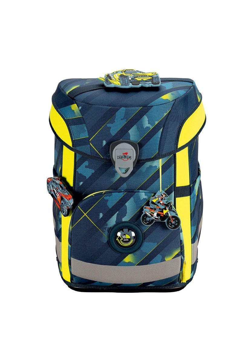 DerDieDas® Schulranzen-Set, 6-teilig, blau, 99