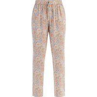 usha Stoffhose Damen Blau Mehrfarbig