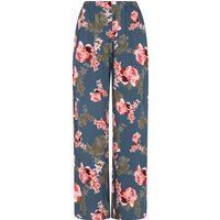usha Hose Frauen dunkelgrün mehrfarbig