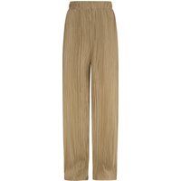 Damen Locker Geschnittene Plissee-Hose