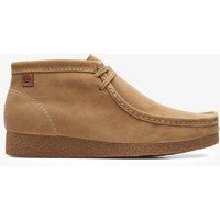 Sandfarbener Wildleder Chukka Stiefel