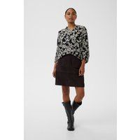 Paisley-Bluse mit 3/4-Ärmeln