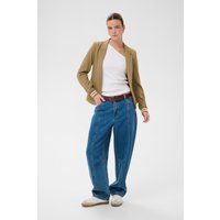 Klassischer taillierter Ein-Knopf-Blazer