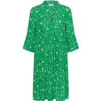 Gestuftes A-Linien Midikleid