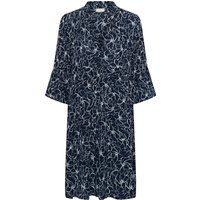 Gestuftes A-Linien Midikleid