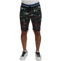 Tropische Druckshorts Sommerstil
