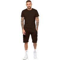 Herren Freizeit Set mit T-Shirt und Shorts