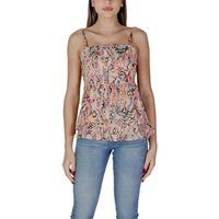 Bedrucktes Peplum-Cami-Top