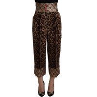 Leoprint Culottes Hochtailliert