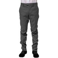 Kariierte Slimfit-Hose