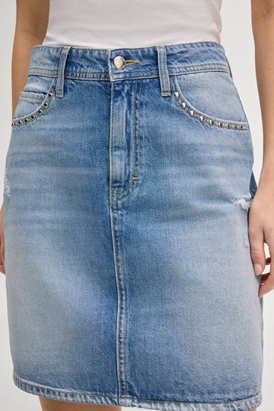 Joop! Jeansrock Rosalie hellblauer Denim Minirock