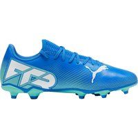Blaue Fußballschuhe für festen Boden