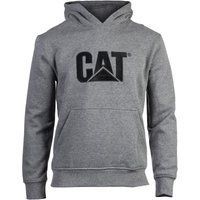 Caterpillar Marken Baumwolle Herren Grauer Kapuzenpullover