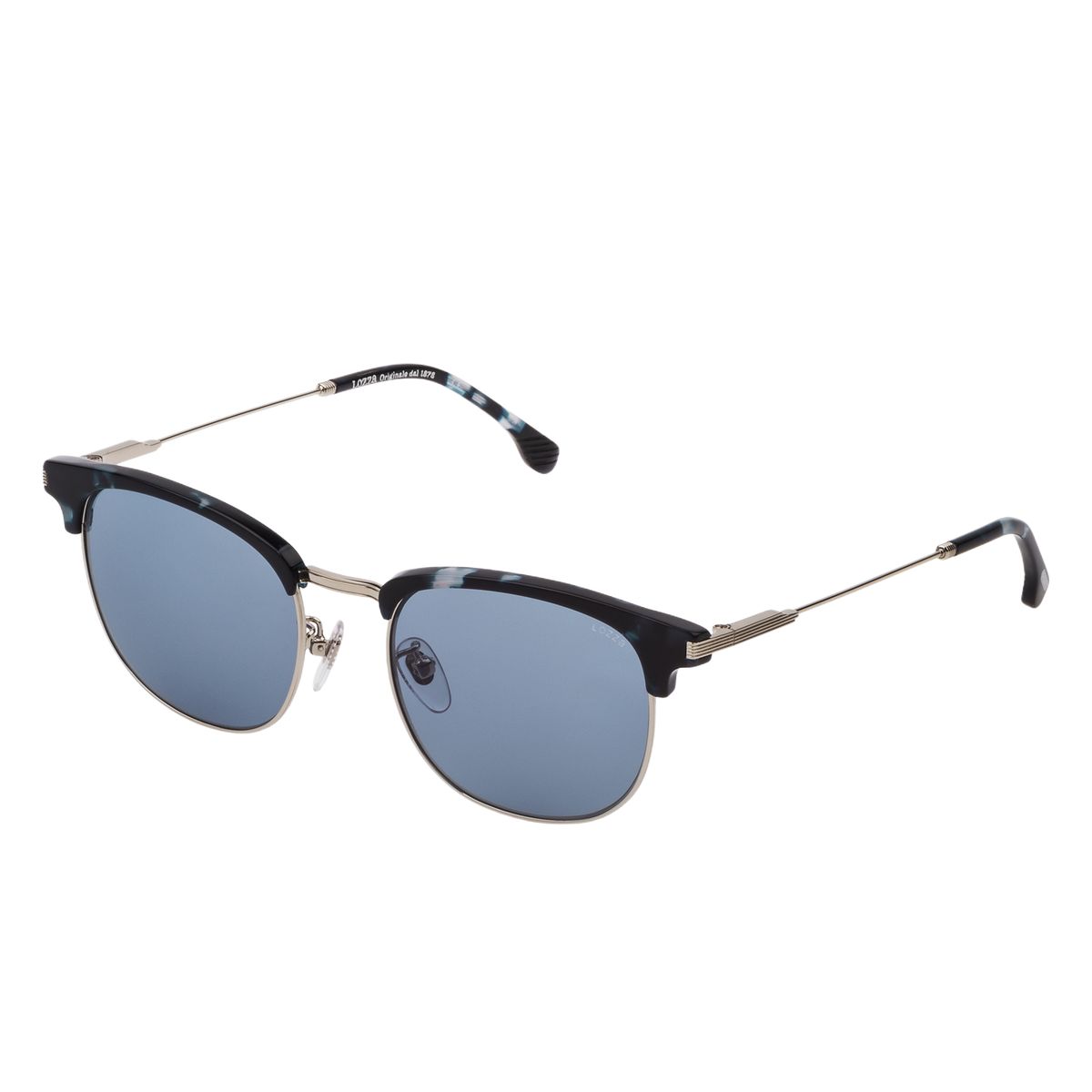Metallrahmen Sonnenbrille mit grauem Farbverlauf