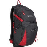 Mountain Warehouse - Fahrradtasche für Herren/Damen Unisex , Wasserbeständig, 22 L (Schwarz unifarben)