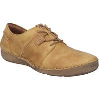 Bequemer Schnürhalbschuh aus Leder