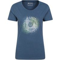 Mountain Warehouse - "London" T-Shirt für Damen kurzärmlig (Marine)