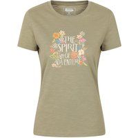 Mountain Warehouse - "Spirit Of Adventure" T-Shirt für Damen (Khakigrün)