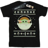 Star Wars - "The Mandalorian The Child" T-Shirt für Herren (Schwarz)