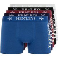 Herren Stretch Baumwoll Boxershorts Set