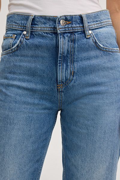 Joop! Maike Jeans mit geradem Bein Helleblaue Waschung Denim