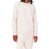 Baumwollmischung Sweatshirt mit Rundhalsausschnitt