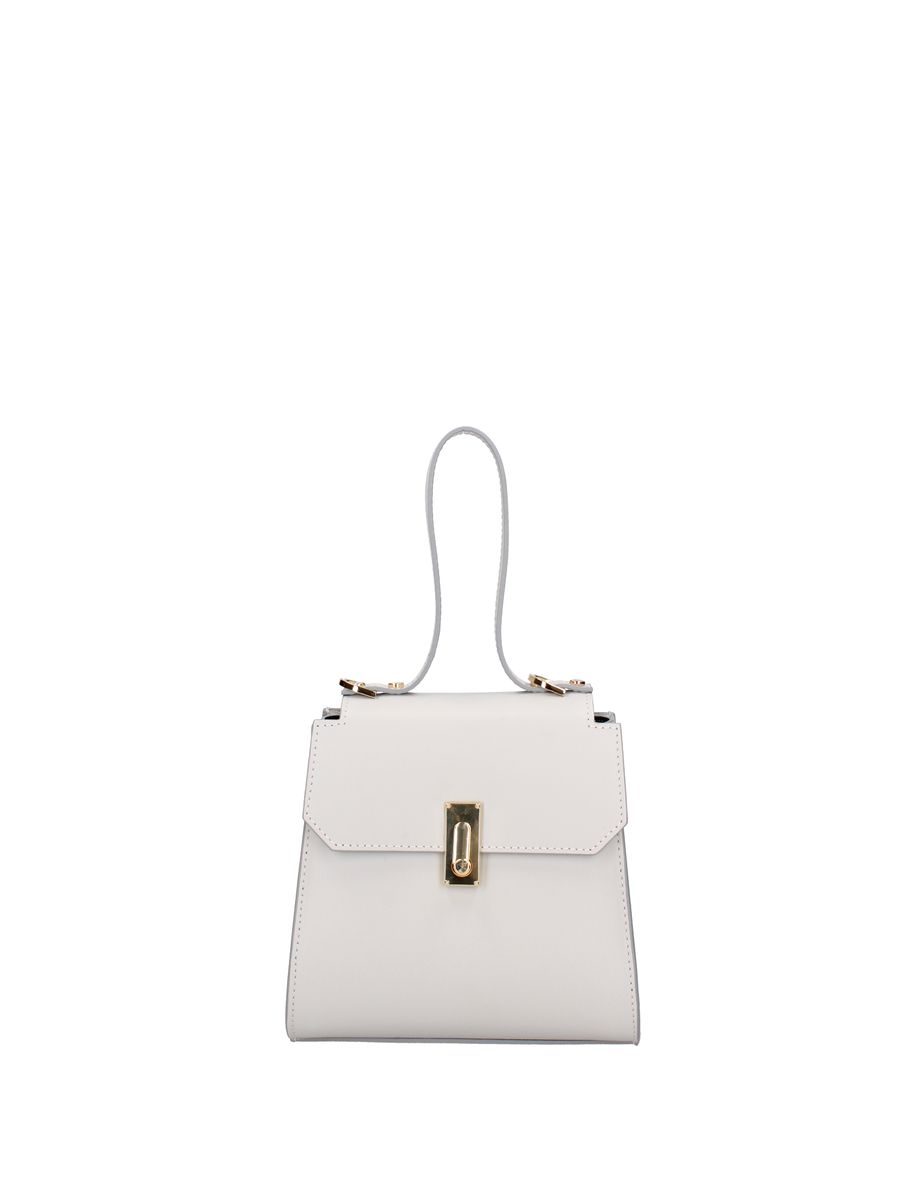 Strukturierte Handtasche mit Griff