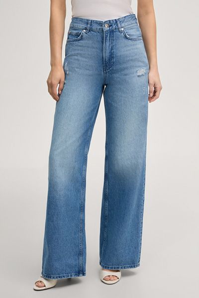 Joop! Jeans Maila Wide Leg Blue Denim Jeans Hohe Taille