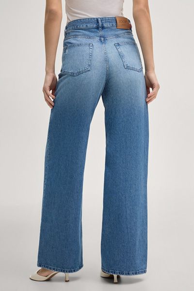Joop! Jeans Maila Wide Leg Blue Denim Jeans Hohe Taille