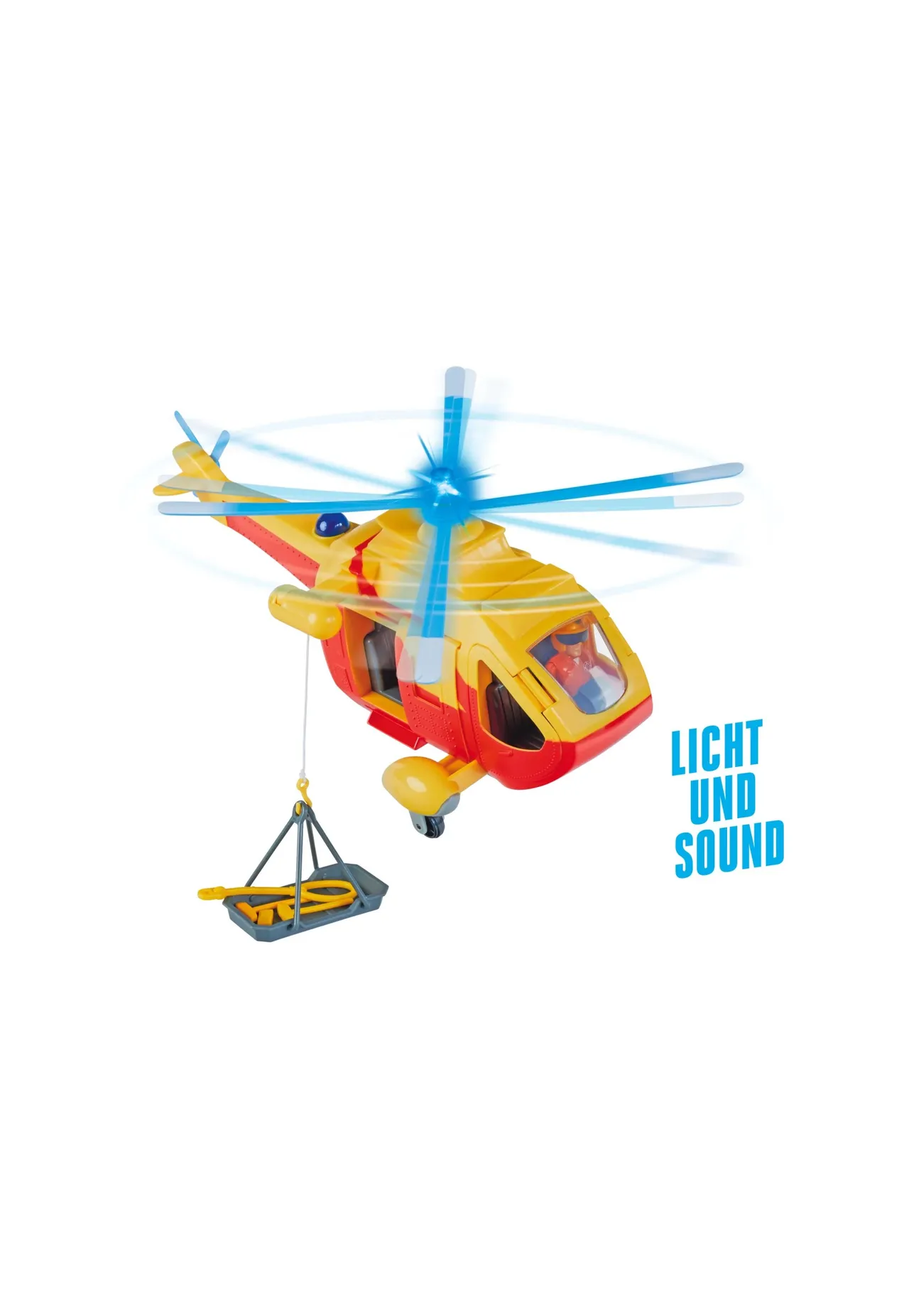 Simba Feuerwehrmann Sam Spielfigurset "Hubschrauber Wallaby II Update", 152 MEHRFARBIG, 99