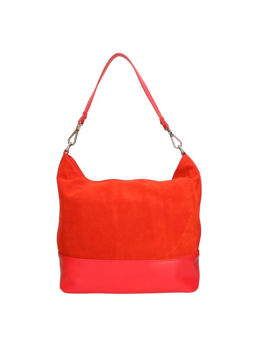 Gewebte Ledertasche mit Kettenriemen