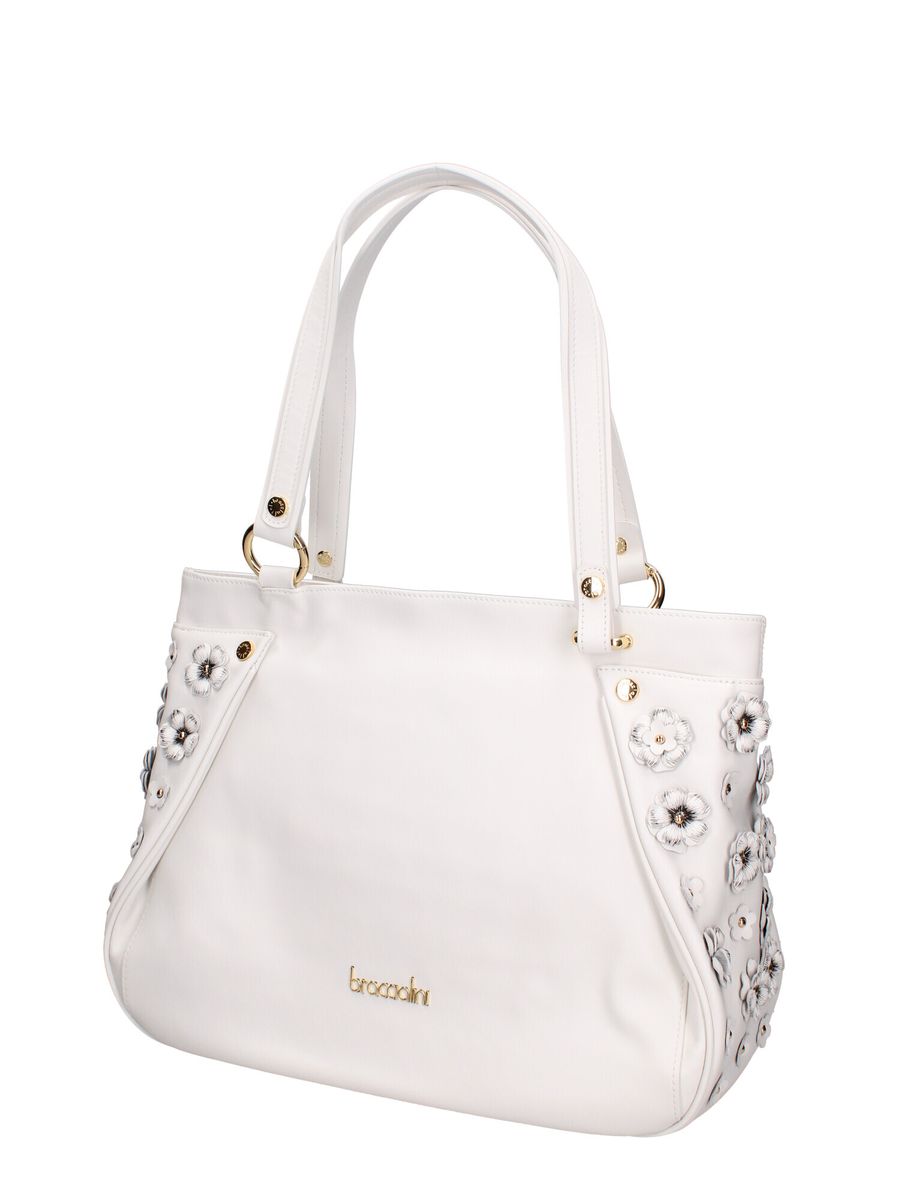 Hobo-Schultertasche mit Nietendetails