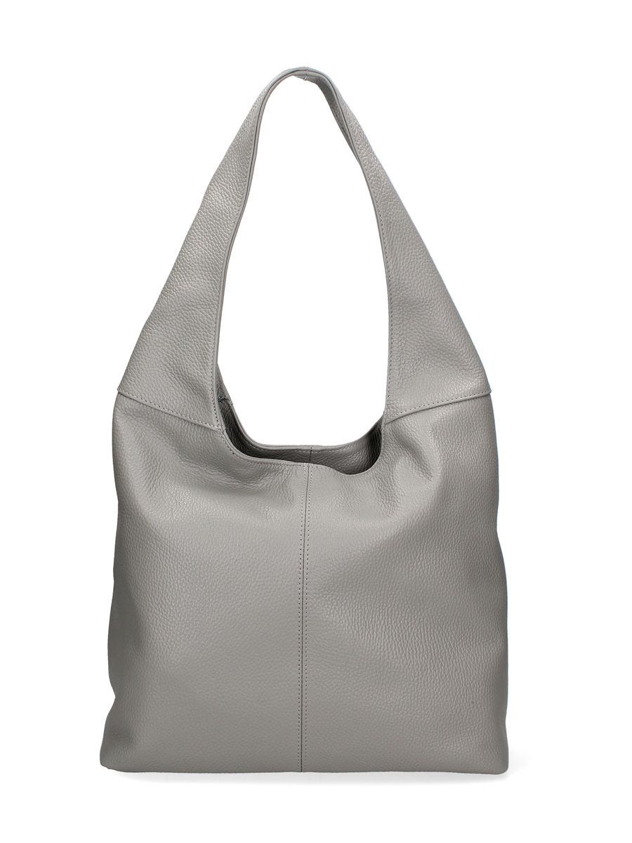 Schultertasche mit geflochtenem Henkel