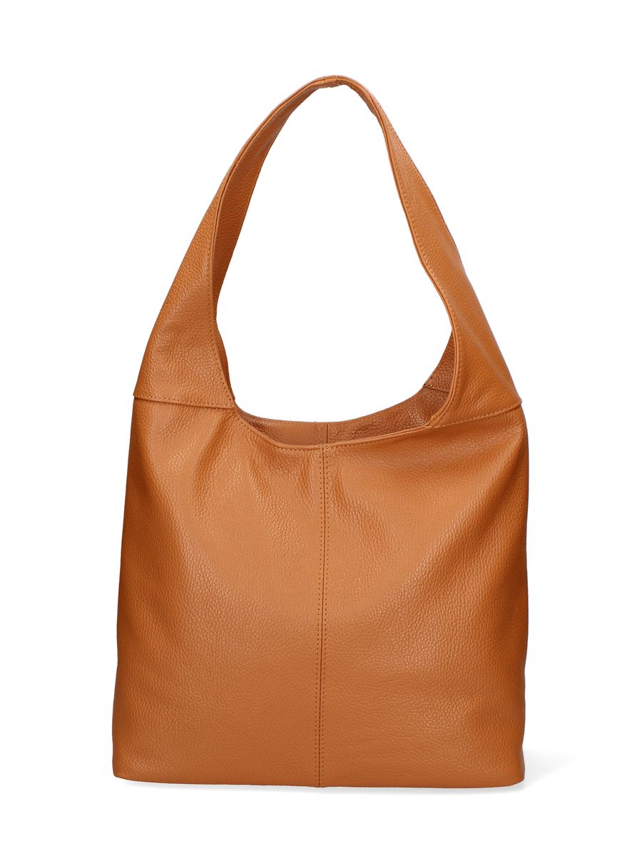 Schultertasche mit geflochtenem Henkel