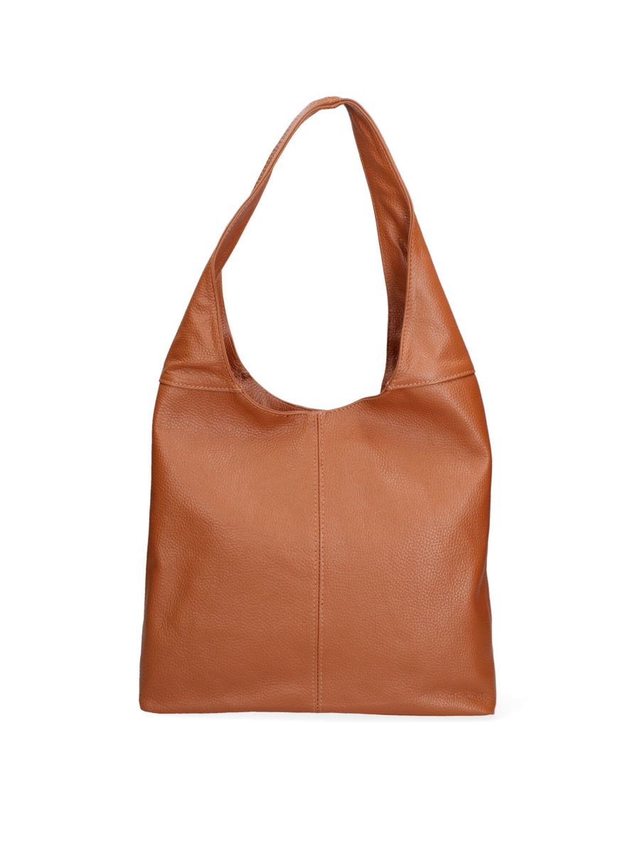 Schultertasche mit geflochtenem Henkel