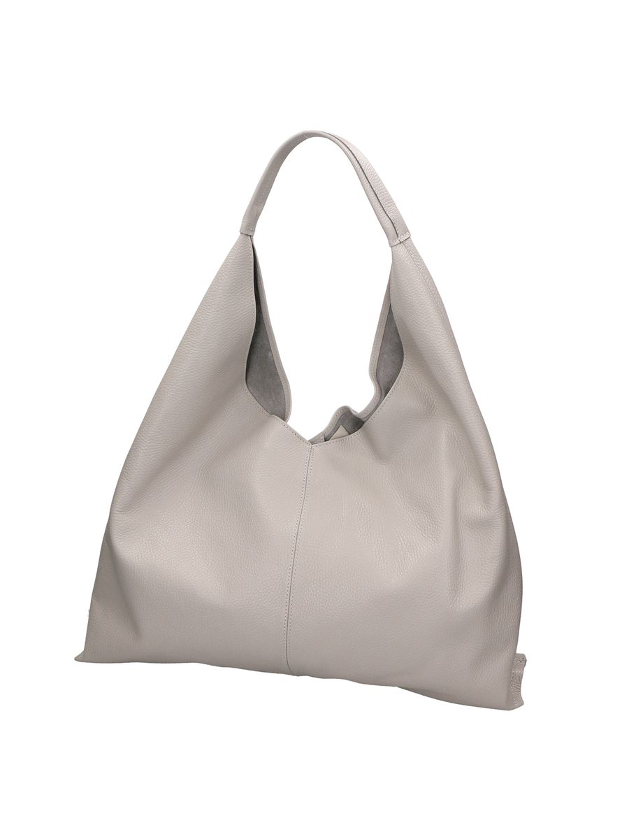 Schicke Ledertasche mit Flechtgriff