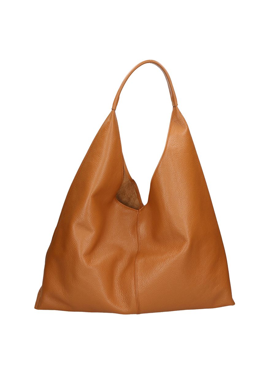 Schultertasche mit geflochtenem Henkel