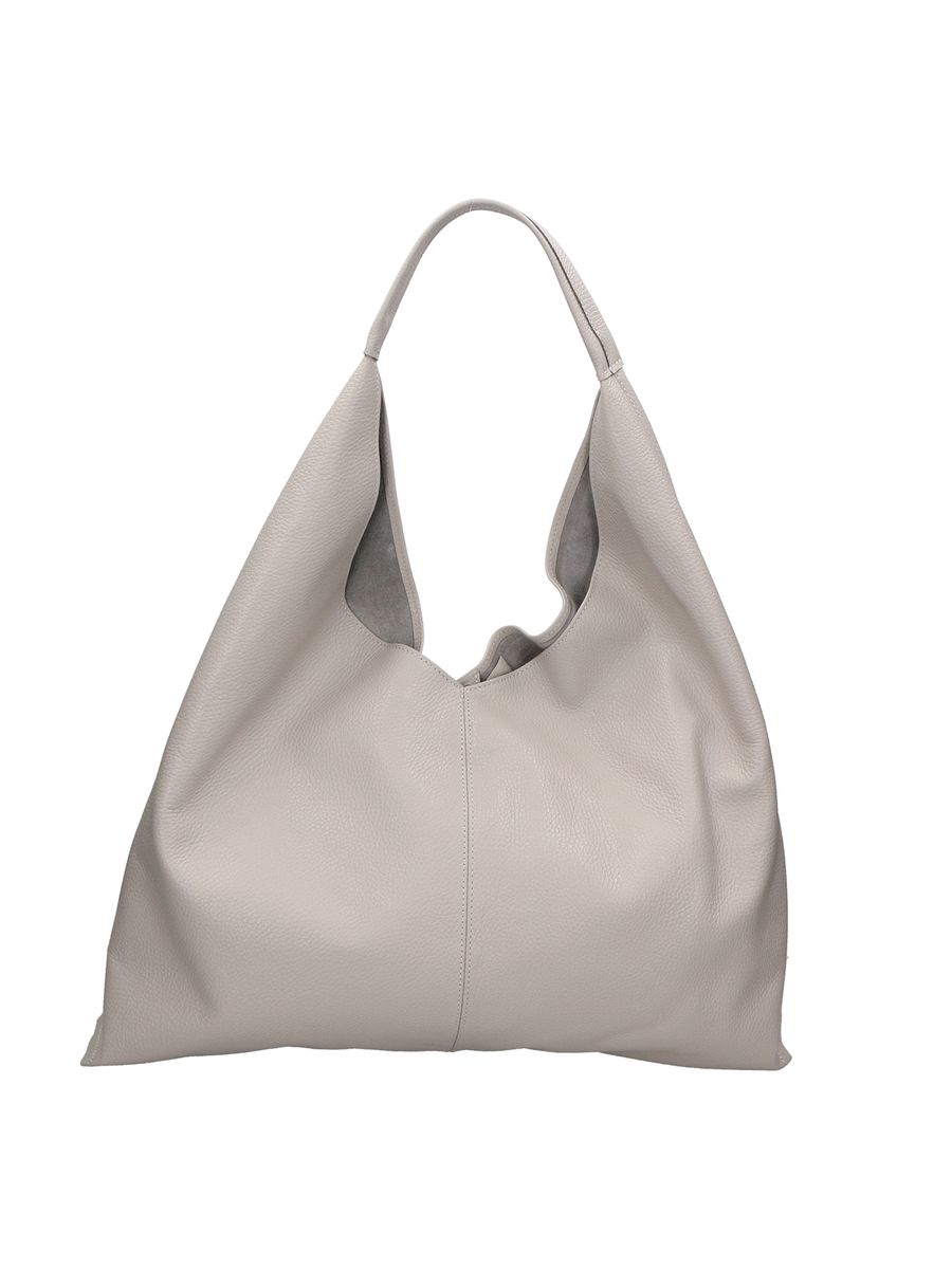 Schultertasche mit geflochtenem Henkel