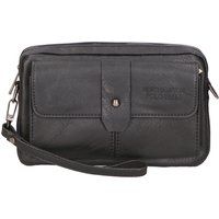 Herren Gürteltasche Clutch aus Kunstleder