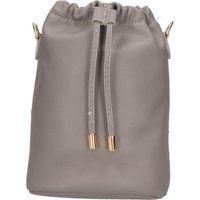 Leder-Beutel-Tasche mit Kordelzug