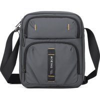 Unisex Kleine Umhängetasche mit Taschen