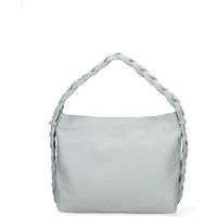 Ledertasche mit geflochtenem Griff