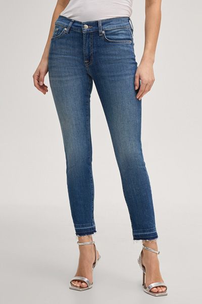 Joop! Mika Slim Jeans Blue Denim Cropped Saum