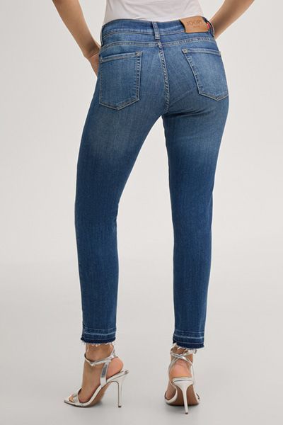 Joop! Mika Slim Jeans Blue Denim Cropped Saum
