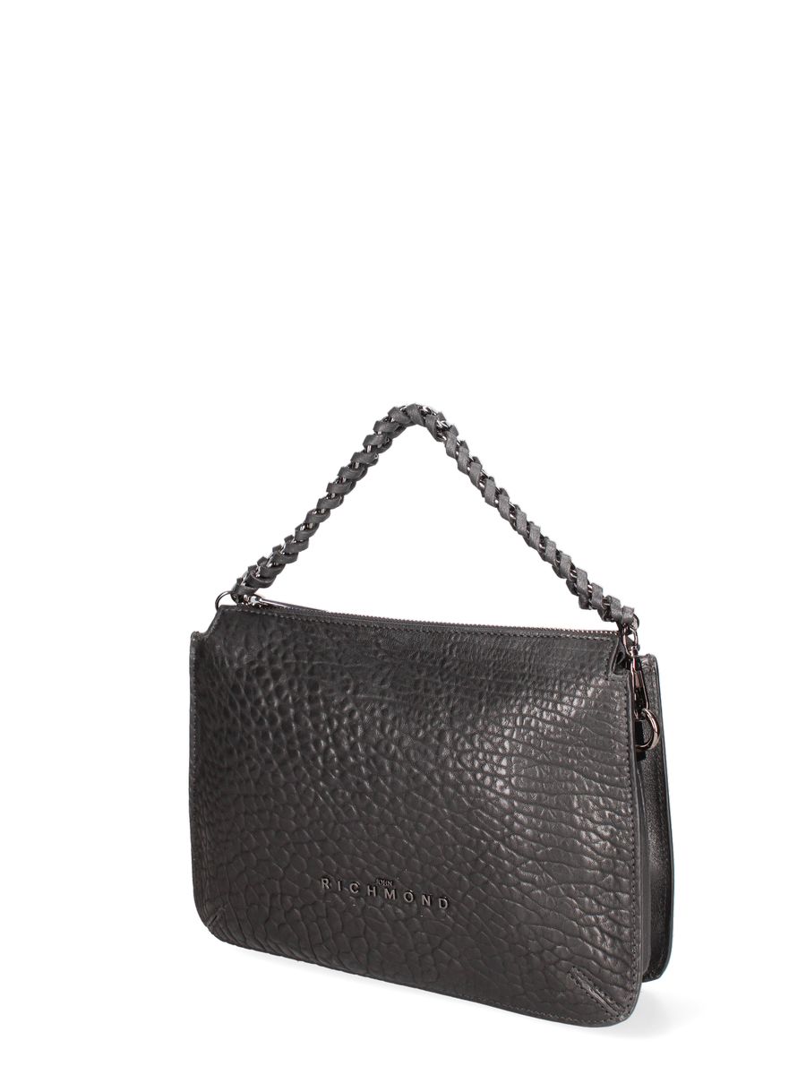 Minimalistische Leder-Hobo-Schultertasche
